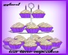 TEA TIME PURPLE CUPCAKE