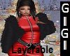 GM Layerable Fur Black