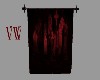 Red Tombstone Drapes