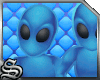 Blue glow alien
