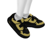 Black N Gold Shoes