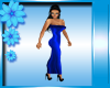 Blue Elegent Long dress