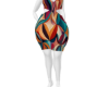 Colorful BBW Dress 2