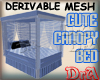 Japanese Canopy Bed Mesh