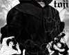 hoodie black. 愛