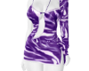 Latex Dress Purple