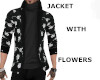 JACKET WITH FLOWERS