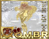 QMBR Gold Lame Diva Fit