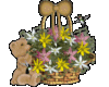 Bear n flowers