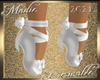 !a Ballet Shoes White