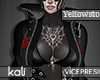Biker jacket Devil yello