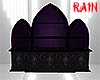 |R|Purple Goth Bookcase