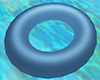 Blue Gray Swim Ring Tube