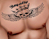 Royalty Chest Tattoo