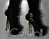 !C Gold n Onyx Boots