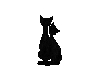 Black Cat Statu
