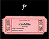 Cuddle Ticket Cutout