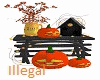 Halloween Punkin table