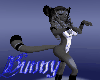 [BunBun] Grey Kitty Tail