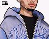 🔥. Blue Y2K Hoodie