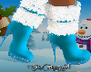 Holiday Boots Blue