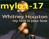 WHITNEY HOUSTON MY LOVE
