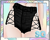 SG Shorts Laced Black