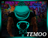 T| DJ Teal Skull