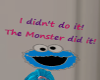 Cookie monster