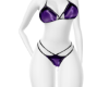62 Bikini Black purple