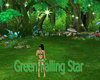 Green Falling Star