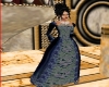 Victorian Slate Dress