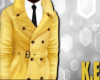 Mustard Peacoat
