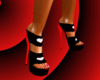 Red&black Sassy Heels