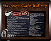 Haunted Cafe Bakery Shop