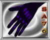 {SA} Purple PVC Gloves