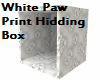 WhitePawPrintHiddingBox