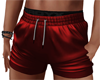 Red Xmas Muscle Shorts