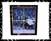 (S)Snowing 2x4 Window