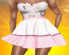 Rosé White Dress Jullie