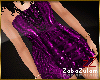 cK Shine Dress Purple