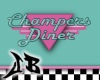 Champers Diner Sign