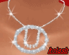 K*U necklaces strass