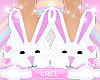 ❥ kids bunny slippers