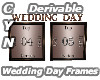 Dev Wedding Day Frames