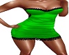 green milo mini dress