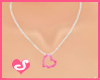*CG* Pink Heart Necklace