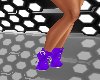 Purple Stilleto Boots