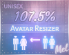 M~ Avatar Scaler 107.5%