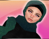 Green Jilbab/Hijab Tail